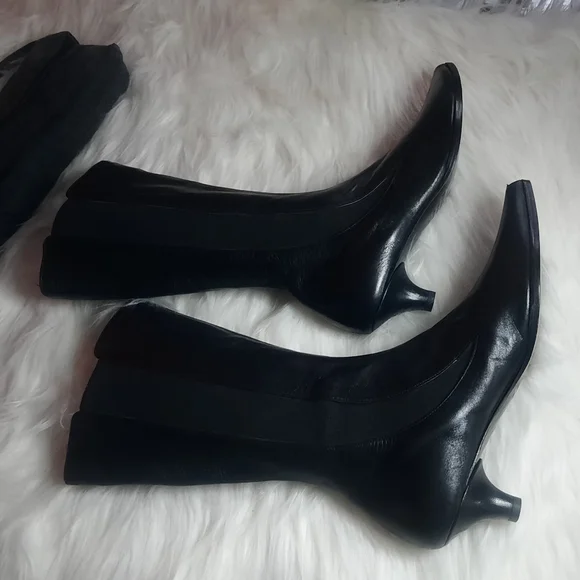 🥳 SALE #2: furla below the knee boots low heels - Picture 3 of 16